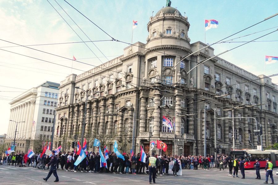 Почти 90% от младите сърби подкрепят протестите на студентите
